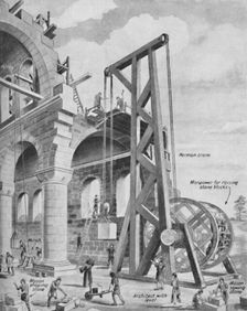 The Normans Building a Cathedral c1934