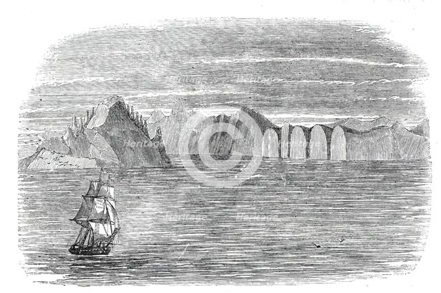 The North Atlantic Telegraph - Cape Farewell, South Greenland, 1860. Creator: Unknown.