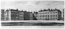 The north and south sides of Soho Square, London, 1826 (1907)