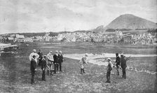 The North Berwick Links, 1896. Creator: Valentine & Sons