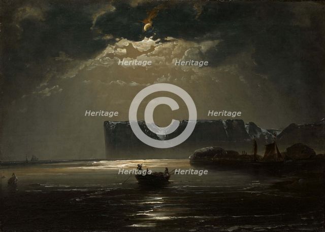 The North Cape by Moonlight, 1848. Creator: Peder Balke.