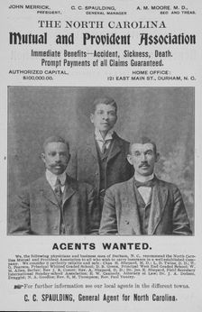 The North Carolina Mutual and Provident Association, 1903. Creator: Unknown