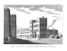 The North East View of the Queens Palace at Windsor. 1780