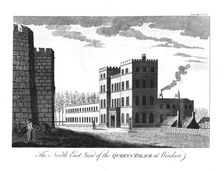 The North East View of the Queens Palace at Windsor. 1780