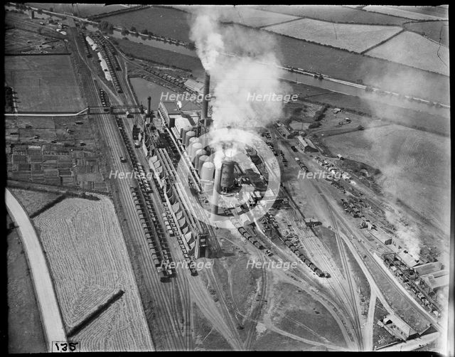 The North Lonsdale Iron and Steel Works, Ulverston, Cumbria, c1930s. Creator: Arthur William Hobart.