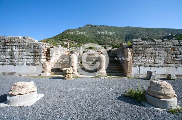 The North Propylon at Messene, Greece. Creator: Samuel Magal.