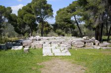 The North Propylon at Epidauros, Greece. Creator: Samuel Magal