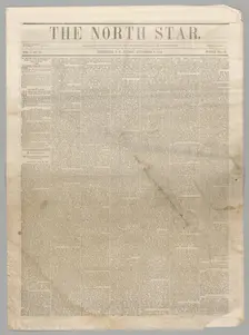 The North Star, Vol. I No. 37, September 8, 1848. Creator: Unknown