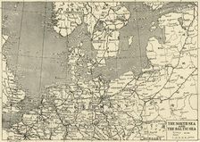 The North Sea and The Baltic Sea 1915. Creator: Unknown