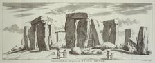 The North West Prospect of Stone Henge 1725. Artist: Elisha Kirkall