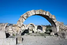 The Northern Baths of Maktaris, Tunisia. Creator: Samuel Magal