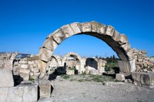 The Northern Baths of Maktaris, Tunisia. Creator: Samuel Magal