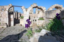 The Northern Baths of Maktaris, Tunisia. Creator: Samuel Magal