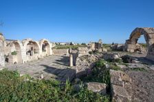 The Northern Baths of Maktaris, Tunisia. Creator: Samuel Magal