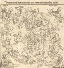 The Northern Celestial Hemisphere, 1515. Creator: Albrecht Durer