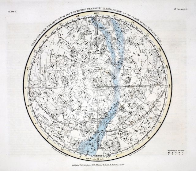 The Northern Hemisphere, 1822.