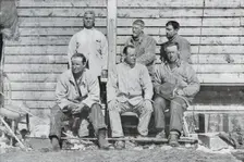 The Northern Party at Cape Adare 1911, (1913). Artist: G Murray Levick