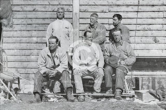 'The Northern Party at Cape Adare', 1911, (1913). Artist: G Murray Levick.