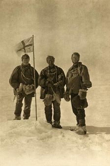 The Northern Party at the South Magnetic Pole 17 January 1909