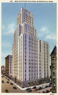 The Northwestern Bell Telephone Building, Minneapolis, Minnesota, USA, 1933