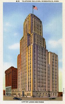 The Northwestern Bell Telephone Building, Minneapolis, Minnesota, USA, 1933