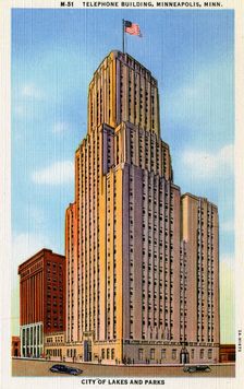The Northwestern Bell Telephone Building, Minneapolis, Minnesota, USA, 1933