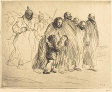 The Notables (small plate), 1915. Creator: Jean Louis Forain