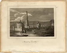 The Novodevichy Convent in Moscow, c. 1800. Artist: Anonymous