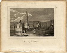 The Novodevichy Convent in Moscow, c. 1800. Artist: Anonymous