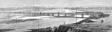 The Otago Great Northern Railway, New Zealand: Waitaki Railway Bridge, 1872. Creator: Unknown
