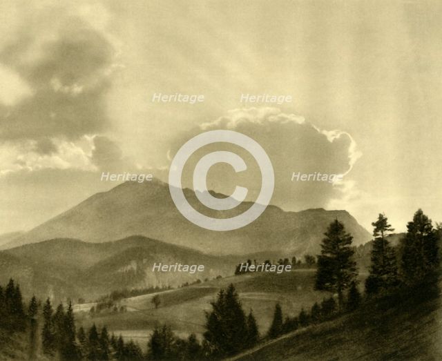 The Ötscher, Lower Austria, c1935. Creator: Unknown.