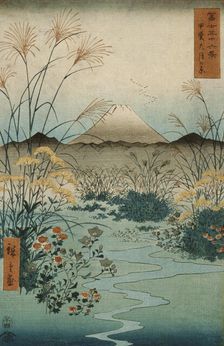 The Otsuki Plain in Kai Province, 1858. Creator: Ando Hiroshige