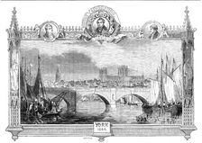 The Ouse Bridge, York, 1844. Creator: Smyth