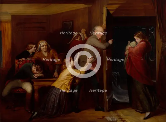 The Outcast, 1851. Creator: Richard Redgrave.