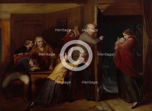 The Outcast, 1851. Creator: Richard Redgrave.