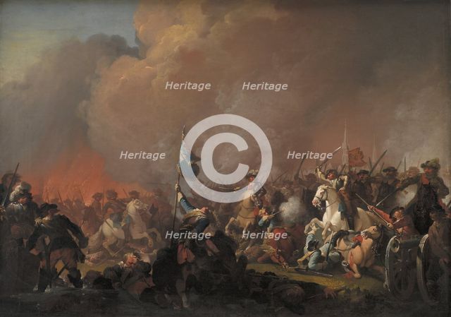 The outcome at Amager 1658 during the Swedish War 1657-60, 1791. Creator: Christian August Lorentzen.