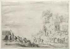 The Outpost. Creator: Robert van den Hoecke (Flemish, 1622-1668)