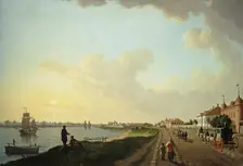 The Outskirts of St Petersburg near the Porcelain Factory, 1750. Creator: Benjamin Patersson