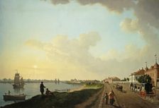 The Outskirts of St Petersburg near the Porcelain Factory, 1750. Creator: Benjamin Patersson
