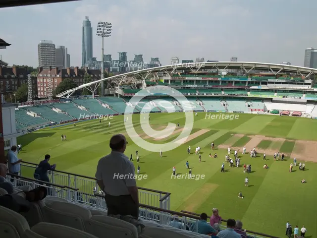 The Oval Cricket Ground, Kennington, Lambeth, London, 2013. Creator: Simon Inglis.