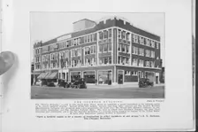 The Overton building located at 3621 South State Street, might be considered a modest..., 1925. Creator: Unknown