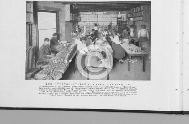 The Overton- Hygienic Manufacturing Co., 1925. Creator: Unknown.