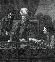 The Owner of the Vineyard Paying his Labourers..., 1850. Creator: Unknown