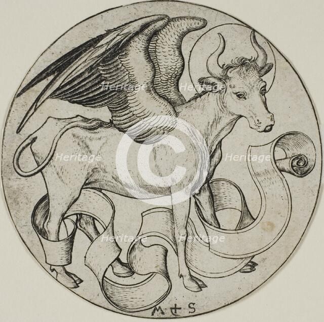 The Ox of St. Luke, n.d. Creator: Martin Schongauer.