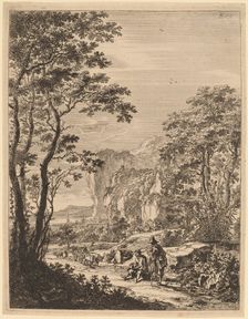 The Ox-Cart: View between Ancona and Sinigaglia. Creator: Jan Dirksz Both