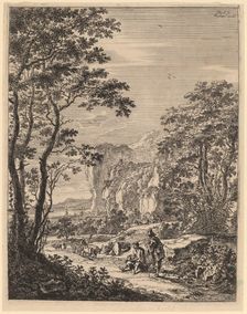 The Ox-Cart: View between Ancona and Sinigaglia. Creator: Jan Dirksz Both