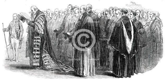 The Oxford University Deputation, 1850. Creator: Unknown.