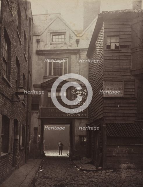 The Oxford Arms, Warwick Lane, 1875. Creators: Alfred Bool, John Bool.