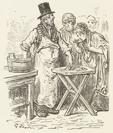 The Oysterman, 1872. Creator: Unknown