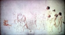 The Oath in the Tennis Court 1791. Creator: Jacques-Louis David
